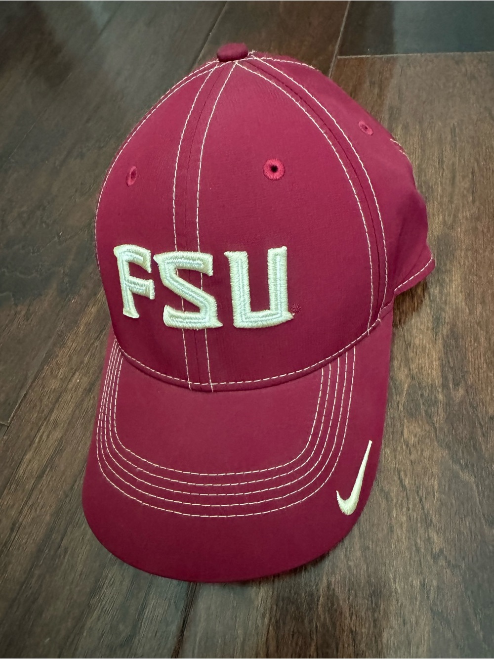 Nike FSU Embroidered Adjustable Baseball Cap (unisex)